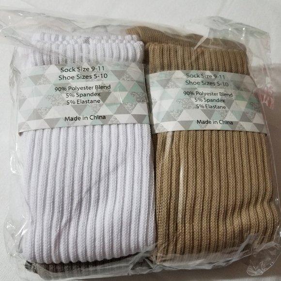 Womens size 9-11 slouch socks 6 pair NWT. Shoe size 5-10 - Picture 2 of 5